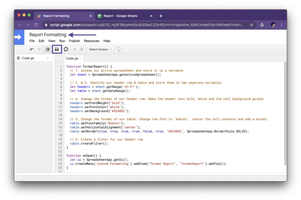 Google App Script Solutions